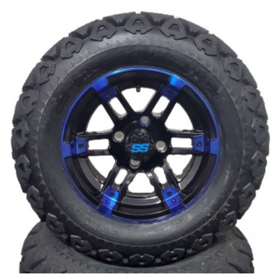 Mag 12" Davy bleu et noir avec pneu X-trail