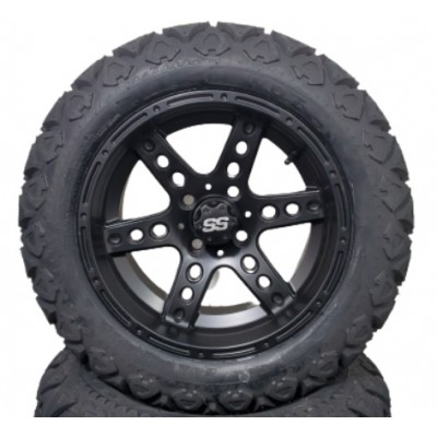 Mag 14'' Dominator noir mat avec pneu X-trail