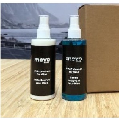 Kit de protecteur UV et savon nettoyant pour Mica