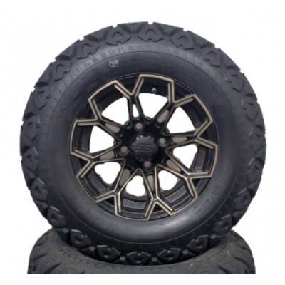 Mag 12" ML22 bronze avec pneu X-trail