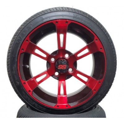 Mag 14" Storm Trooper rouge et noir avec pneu low profile