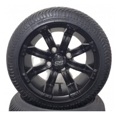 Mag 12" Tempest noir mat avec pneu low profile
